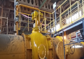 기력발전 N/K Valve 800A 사진