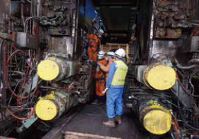 RM Apron 교환 작업 사진